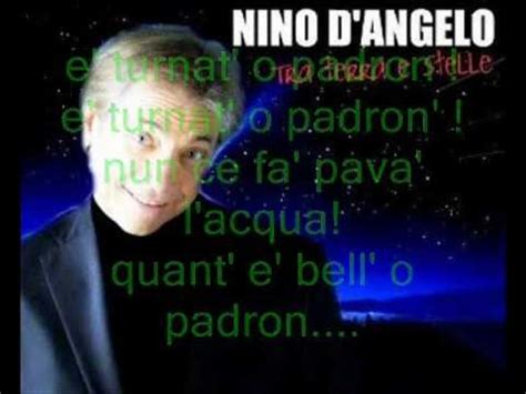 Nino d'angelo, all'anagrafe gaetano d'angelo (napoli, 21 giugno 1957), è un cantautore, attore, compositore, sceneggiatore e regista italiano. NINO D'ANGELO ,italia bella +testo - YouTube