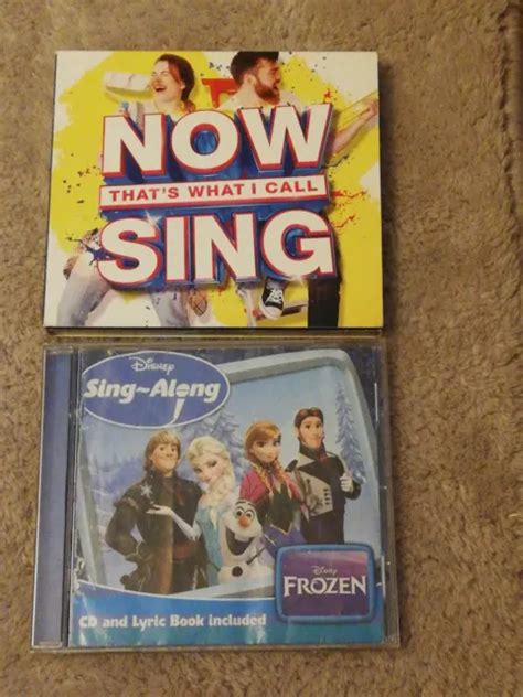 Now Thats What I Call Sing And Disney Sing Along Frozen Cds 252