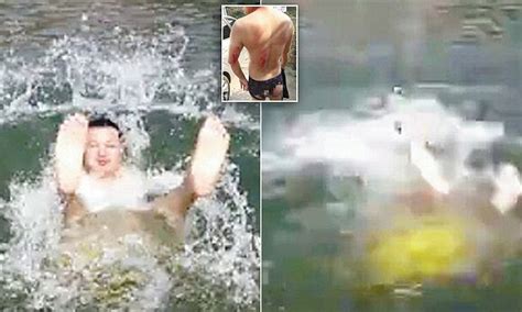 Chinese Swimmer Gets Sucked Into A Drainage Pipe At The Bottom Of A