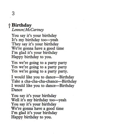 Here are some birthday song lyrics, some are original and others are tradit...
