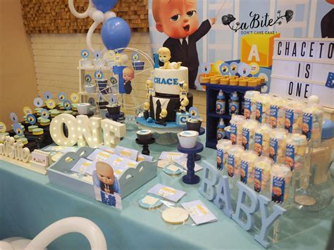 Boss Baby Birthday Party Ideas Photo 3 Of 9 Catch My Party