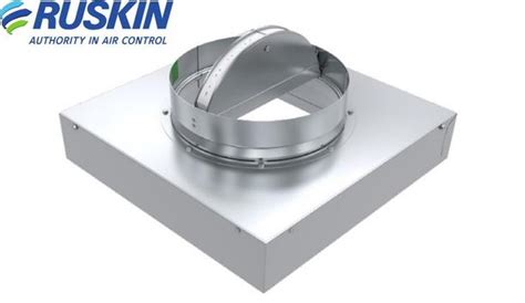 Ruskin Launch New Cfd7t Sr Ul Classified Ceiling Radiation Dampers For