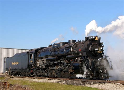 2 8 4 Berkshire Steam Locomotive Historic Ri