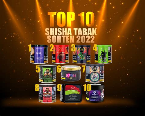 Shisha Tabak Die Besten Sorten 2022 Bester Shisha Tabak