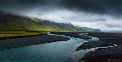 Iceland River Delta Iceland