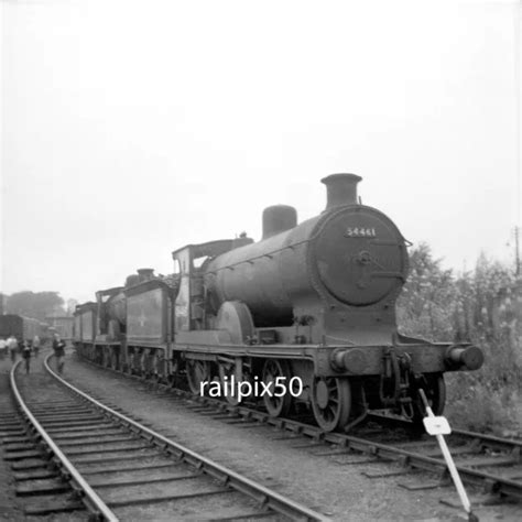 Original Larger Railway Negative Ra51 Steam Loco 54461 Motherwell