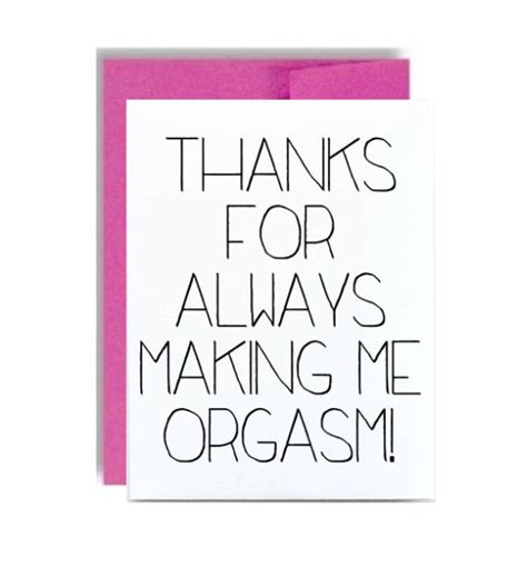 Thanks For Making Me Orgasm Naughty Valentines Day Card Creative Ads And More