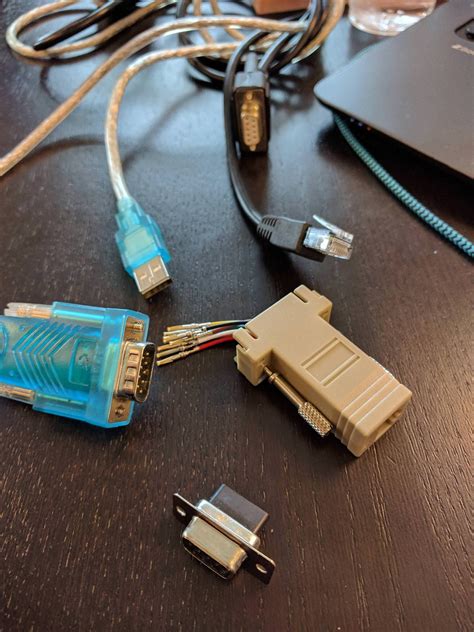 Db9 To Rj45 Serial Connect To Switch Correct Pinout