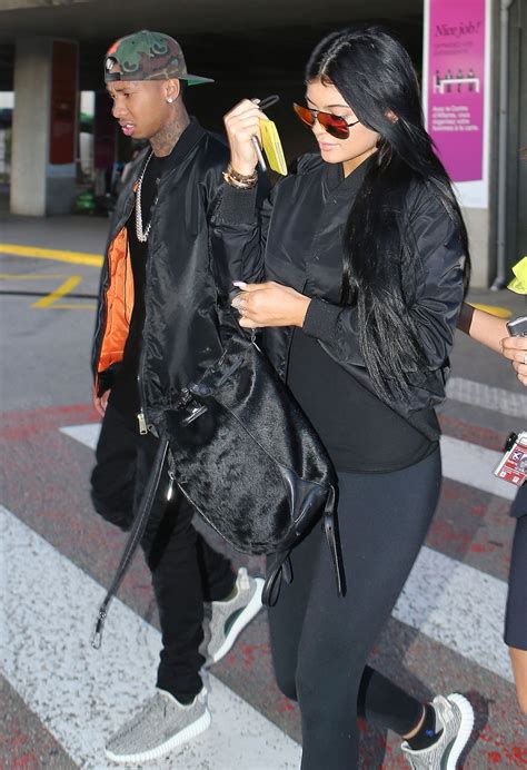 Kylie jenner officially drops kylie skin summer body collection: Kylie Jenner Summer Airport Style - Nice, France, June 2015 • CelebMafia