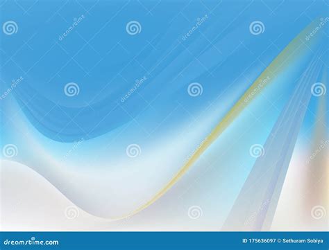 Blue Azure Concept Background Vector Illustration Design Stock Vector