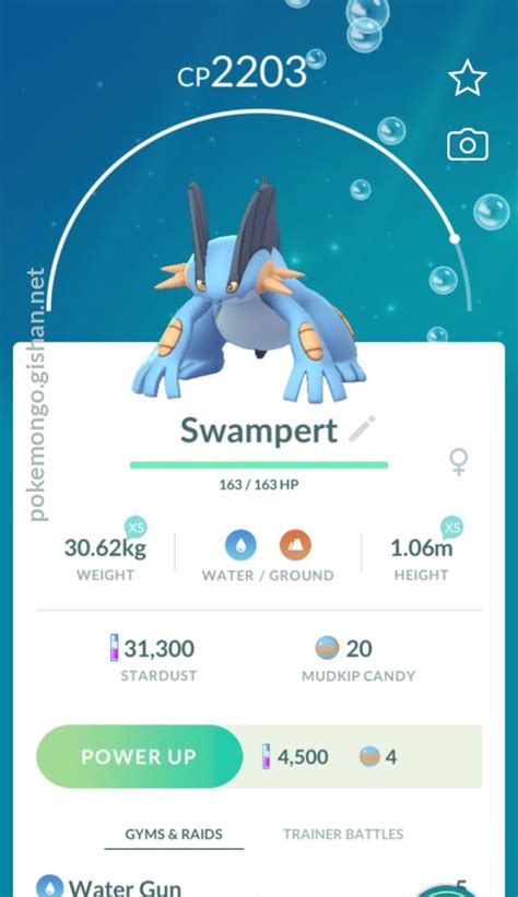 Swampert Pokemon Go