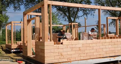 Check Out These Diy Wood Brick Houses You Can Assemble In Days