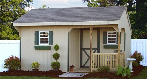 Garden Sheds With Porches In 2021 Shed With Porch Amish Sheds Shed