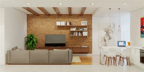 3 Stunning Homes With Exposed Brick Accent Walls
