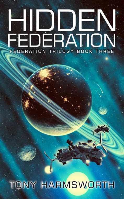 Science Fiction Scifi Sf Space Opera Book Cover Hidden Federation