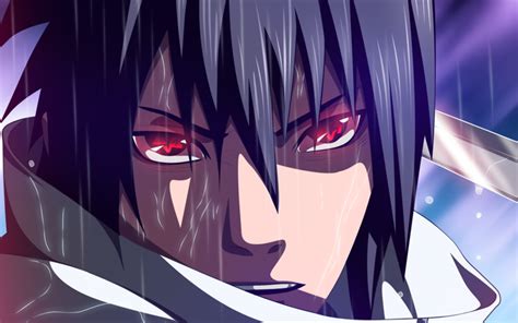 Download Sasuke Uchiha Mangekyou Sharingan Eyes Anime Hd Wallpaper By