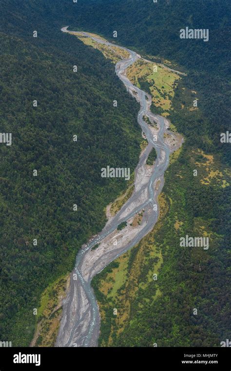 New Zealand Aerial View Stock Photo Alamy