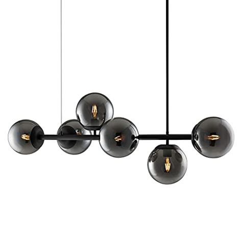 Linea Di Liara Caserti Modern Chandelier Rectangle Light Fixture 6