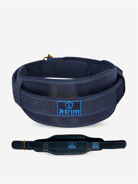 Buy Xtrim Dura Weightlifting Belt Navy Small For Men Online At Best