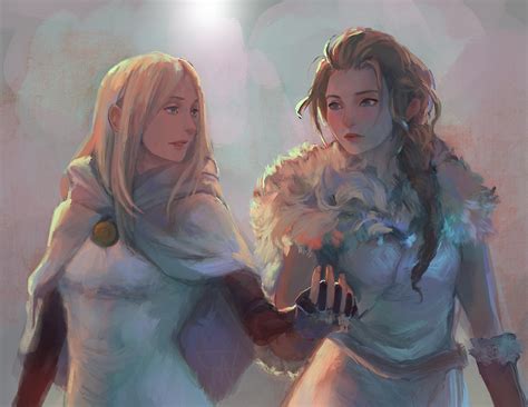 Ophilia Clement And H Aanit Octopath Traveler And More Drawn By