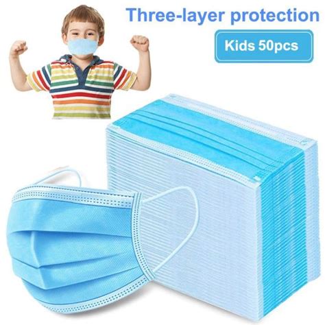 3 Ply Face Mask With Soft Material Designed For Children