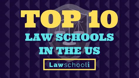 What Are The Top 10 Law Schools In The Us Lawschooli