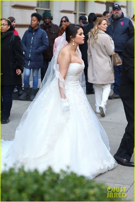 Selena Gomez Wears A Wedding Dress While Filming An Only Murders In The Building Season 3