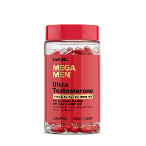 Mega Men® Ultra Testosterone Free And Total Test Booster 120 Capsules