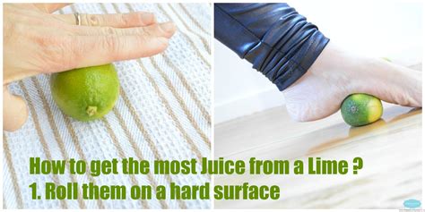 How To Squeeze The Most Juice From A Lime Without A Juicer Sweetashoney