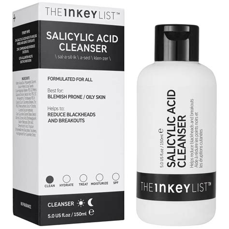 The Inkey List Salicylic Acid Cleanser Ml Free Delivery