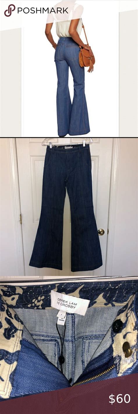 Derek Lam 10 Crosby High Waisted Flare Jeans High Waisted Flare Jeans