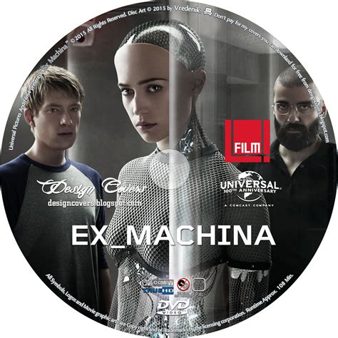 Coversboxsk Ex Machina 2015 Dvd High Quality Dvd Blueray
