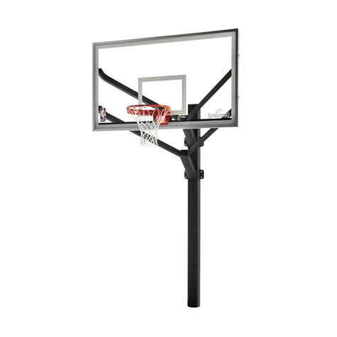 Spalding 72 Arena View Fixed Height Acrylic In Ground Basketball