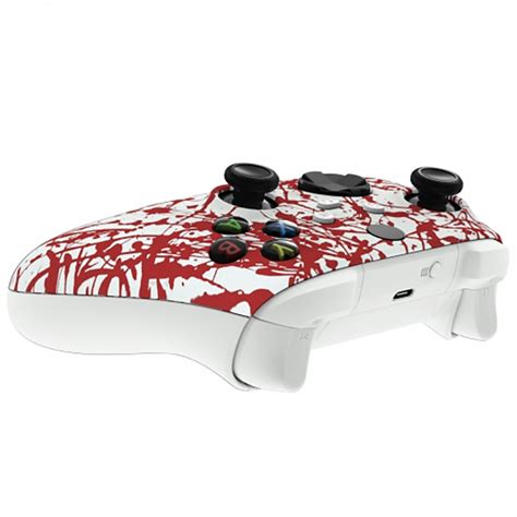 Xbox Series Sx Controller Front Faceplate Art Series Soft Touch Blood