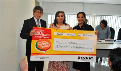 En La Libertad Sunat Premi A Ganadores Del Segundo Sorteo De