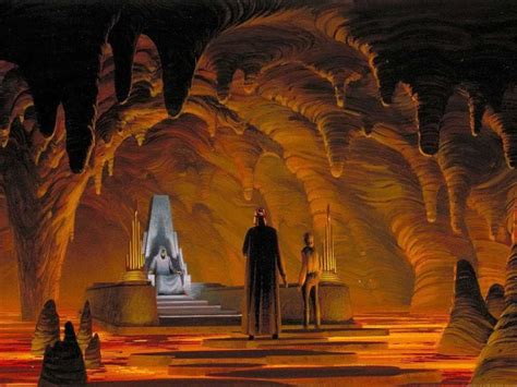 The Concept Art Of The Emperors Throne Room In Had Abbadon The