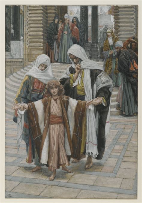 Jesus Found In The Temple James Tissot