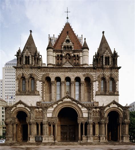 Trinity Episcopal Church Boston 1877 Richardsonian Romanesque R