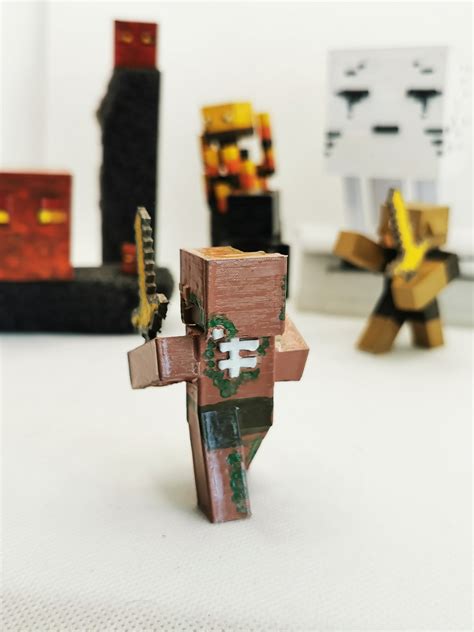Minecraft Papercraft Zombie Pigman