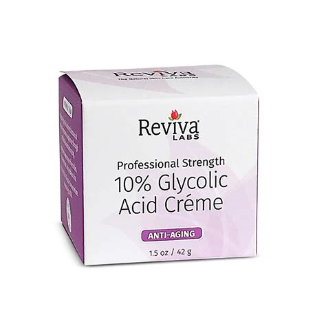 Reviva Labs 10 Glycolic Acid Cream 15 Ounce Package May Vary