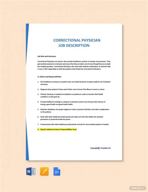 However, you may use all your positive sides and experience to get the job that would be most suitable for you. Correctional Physician Cover Letter Samples & Templates ...