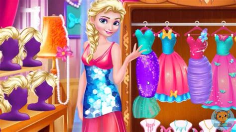 Elsa Find And Dress Up Frozen Movie Games For Kids 4jvideo Youtube