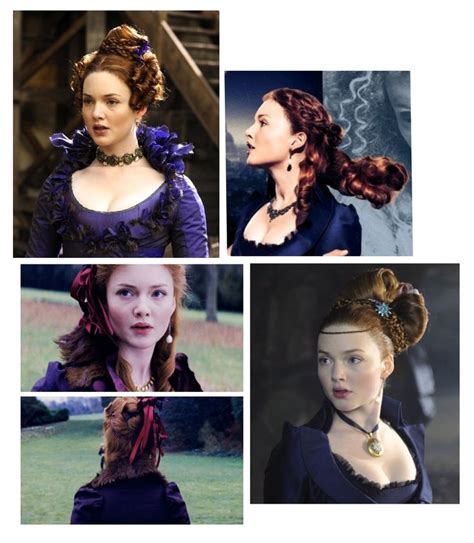 Holliday Grainger Is Very Lucky To Get Such Marvelous Hair Styles In