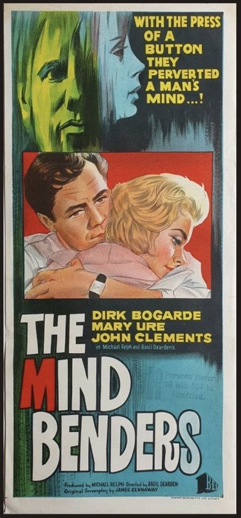 Australian Daybill The Mind Benders Released May 1 1963 With Dirk
