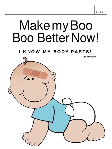 Book Make My Boo Boo Better Now Body Parts Pdf