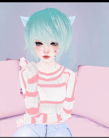 imvu avi kawaii anime cute art scenecore art