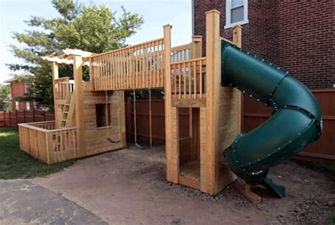 How To Build An Outdoor Wood Playset Of Your Dreams