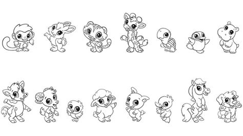 Cute baby animals coloring pages dragoart animal bookmarks page. Get This Free School Bus Coloring Pages 2srxq