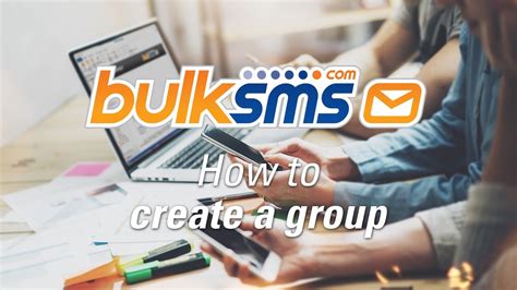 Bulksms Text Messenger How To Create A Group Youtube