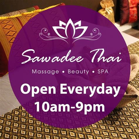 Sawadee Thai Massage And Spa In Bristol Gumtree
